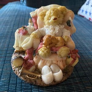 Teddy & me Vintage napping bear
